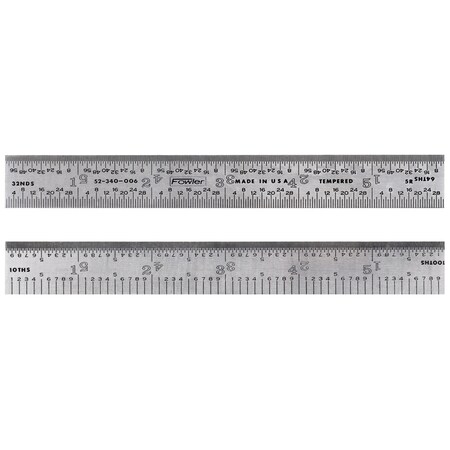 Fowler 6"" RULER 72-340-006
